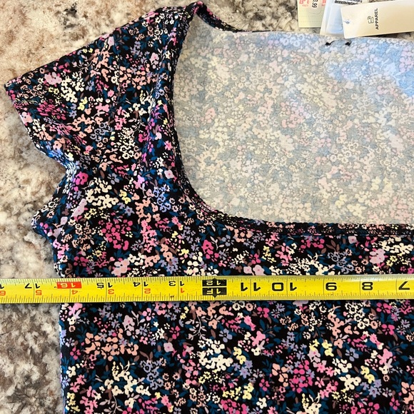 NEW PINK Victoria’s Secret Floral Scoop Neck Bodysuit size Large NWT Short Sleev - Picture 3 of 11